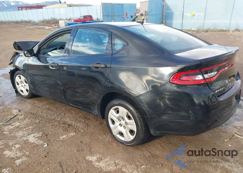 2013 Dodge Dart Se from USA, damaged, VIN 1C3CDFAAXDD314348